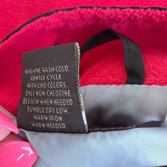 Greg Norman for Tasso Ella Men’s Golf fleece Vest Large Red Black Size Large NWT - Picture 8 of 10